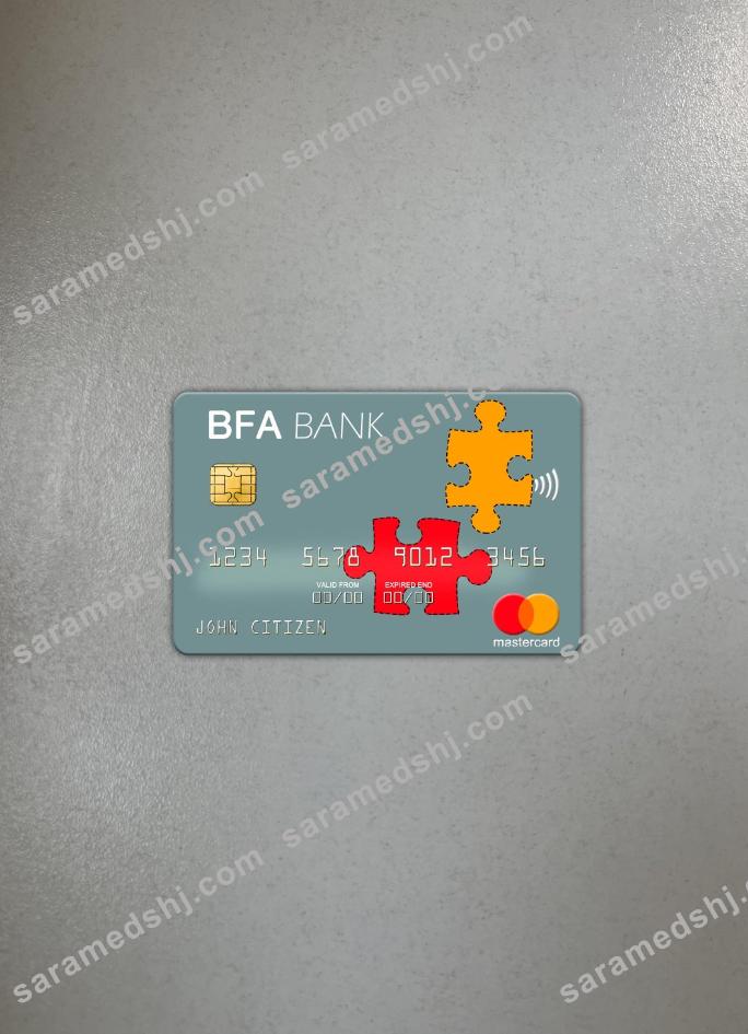 Angola Banco de Fomento mastercard photolook front